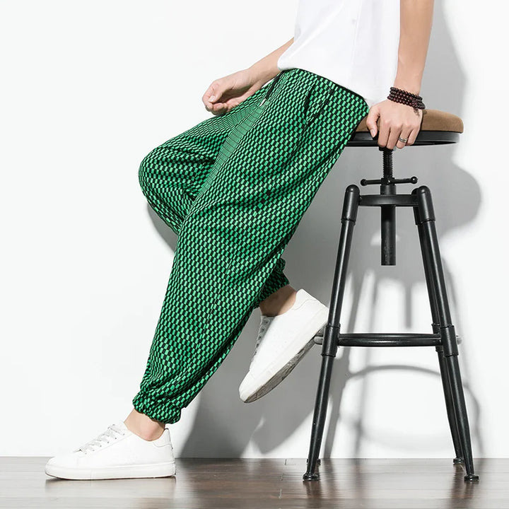 Verde Pulse Cotton Linen Pants