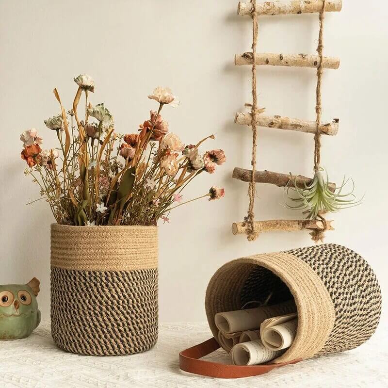 Handwoven Natural Basket