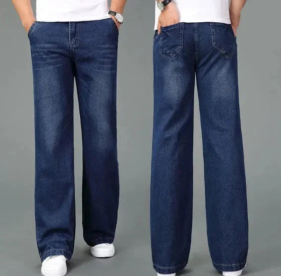 Men's Boot-Cut Flare Denim Jeans