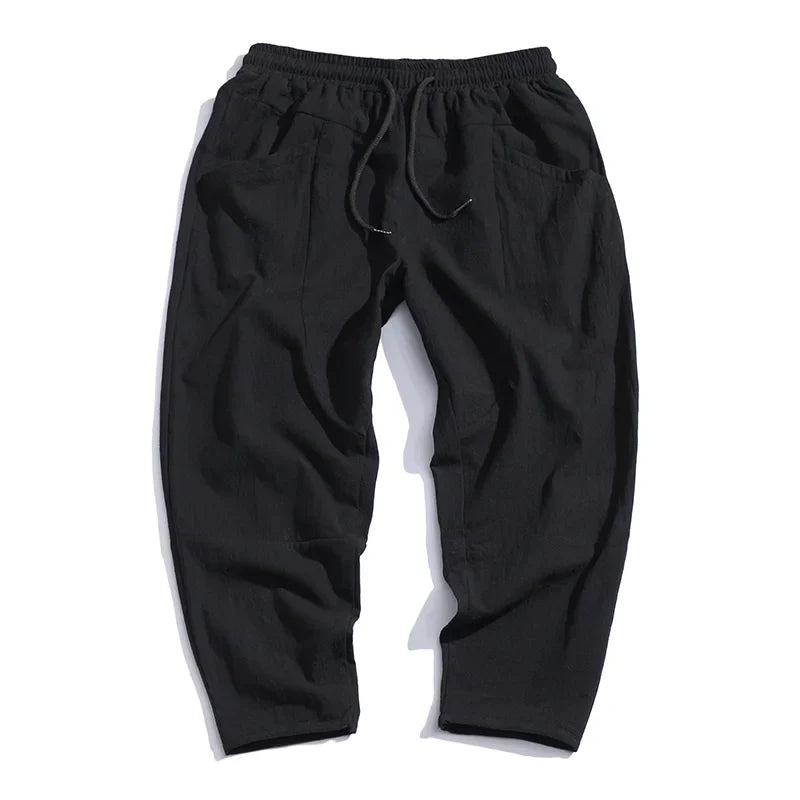 Zen Cropped Cotton Pants