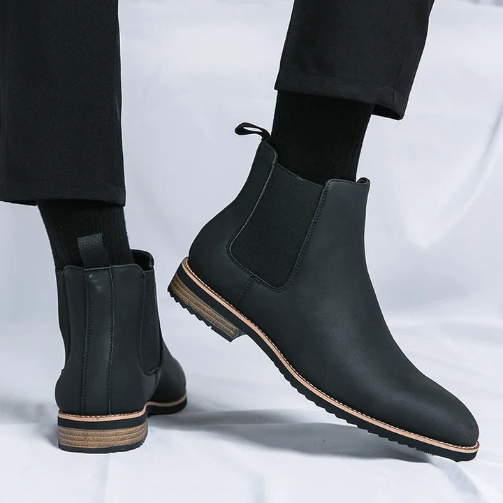 Lorenzo Bellini Leather Chelsea Boots - Ferruccio Mancini Collection