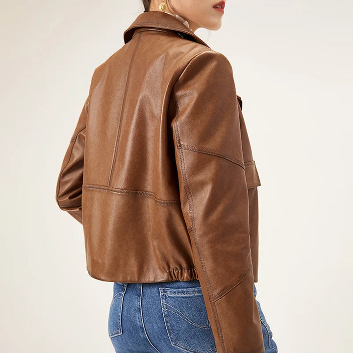 ALESANDRA ATTILI LEATHER JACKET