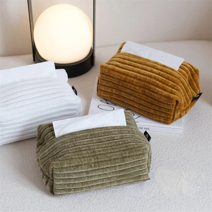 Velour de Luxe Tissue Box Holder