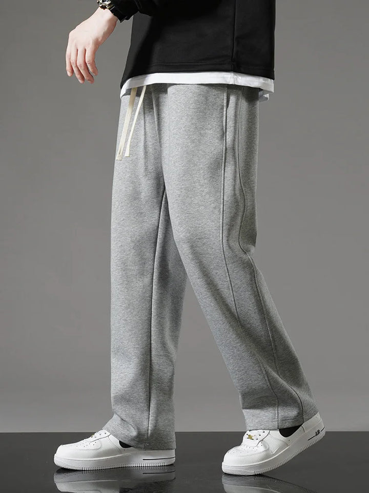 Alba Cotton Wide-Leg Lounge Pants