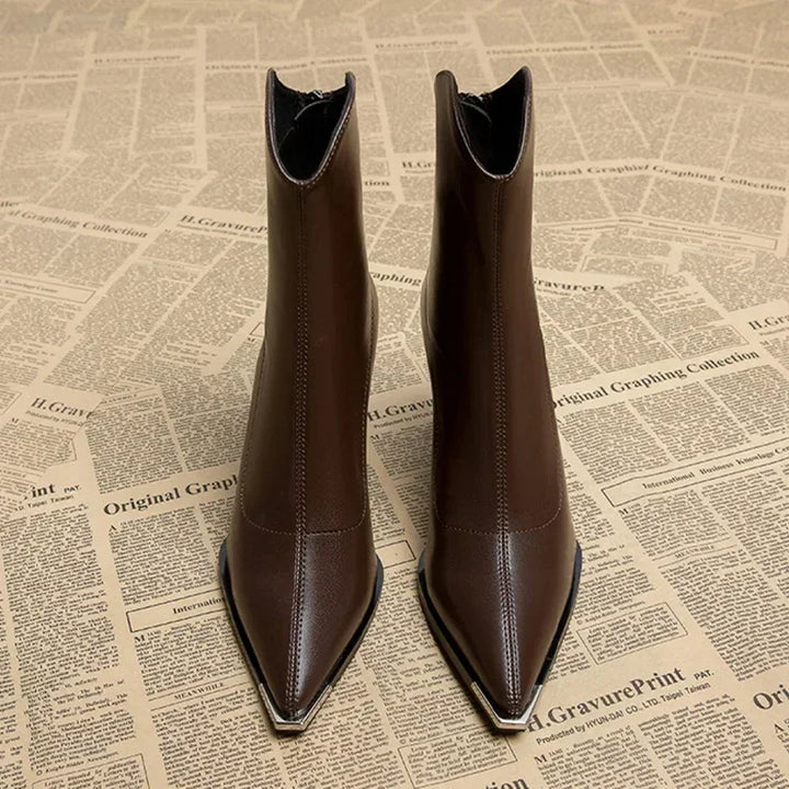 Emily Chrome Tip Chelsea Boot