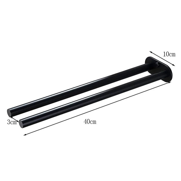 TwinSteel Double Towel Rack