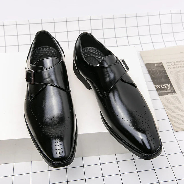 Belmont Leather Dress Shoes - Ferruccio Mancini Collection