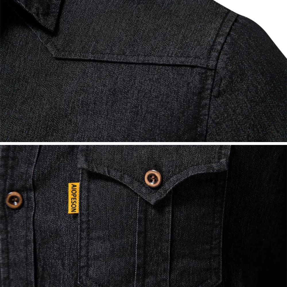 Stanley Woods Cotton Denim Shirt