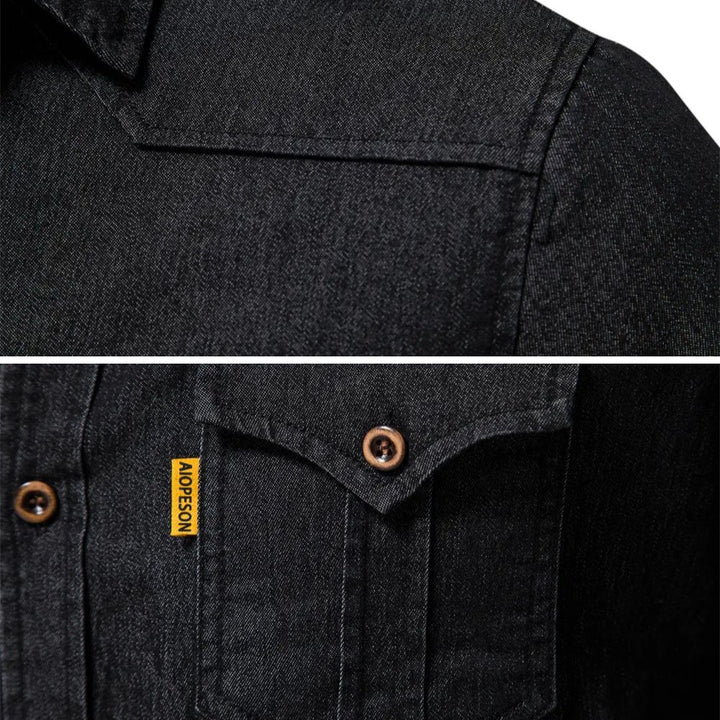 Stanley Woods Cotton Denim Shirt