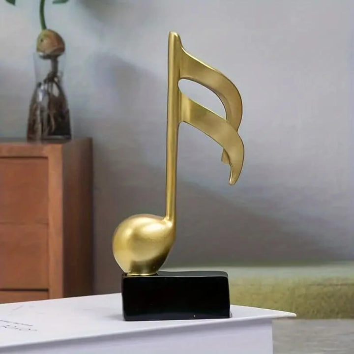 Golden Musical Ornaments