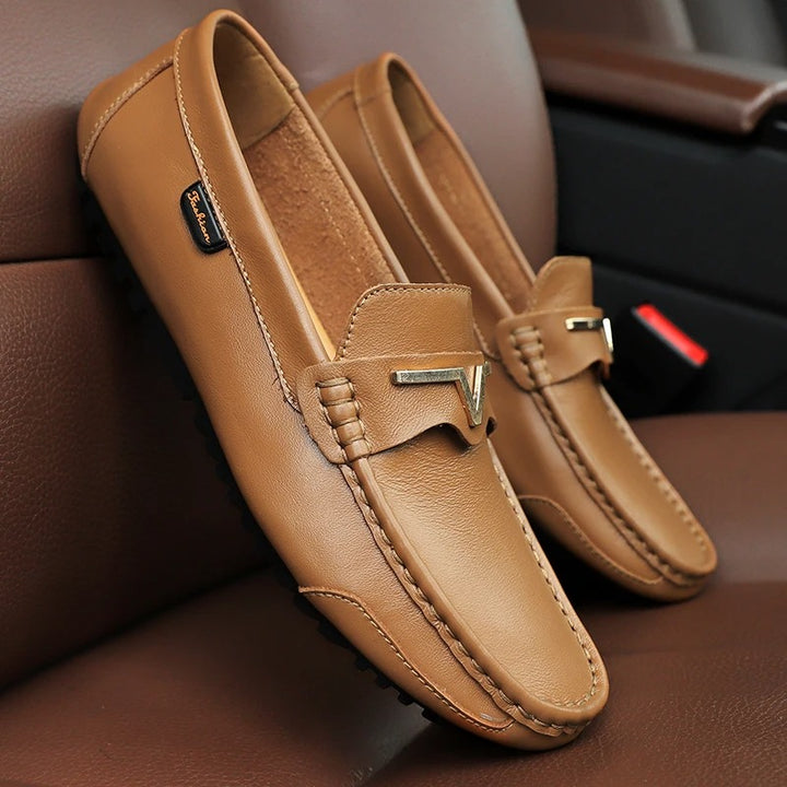 Domenico Ferrara Leather Loafers