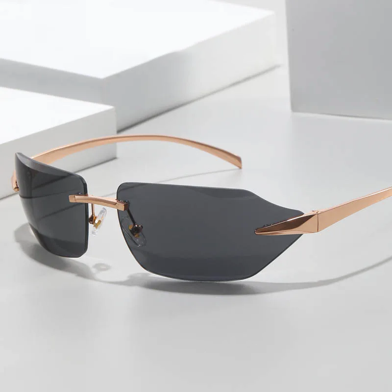 Viper Retro Rimless Shades