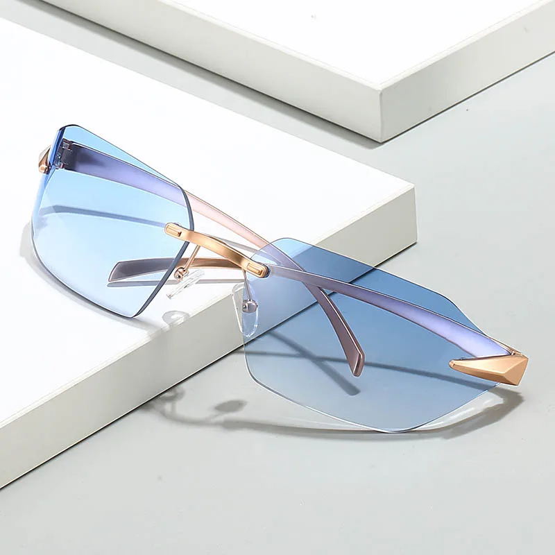 Viper Retro Rimless Shades