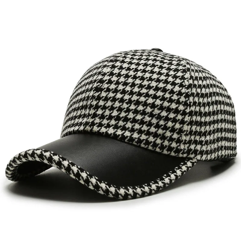 Harrington Houndstooth Cap