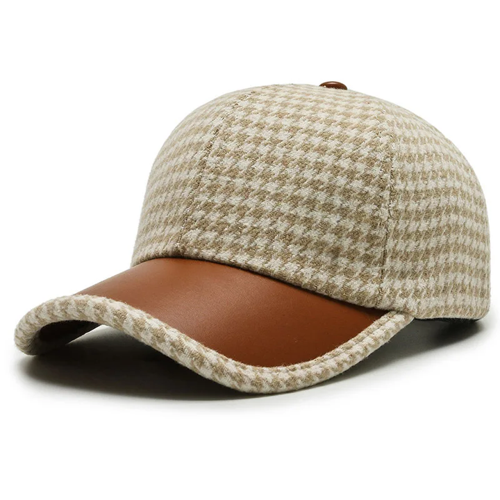 Harrington Houndstooth Cap