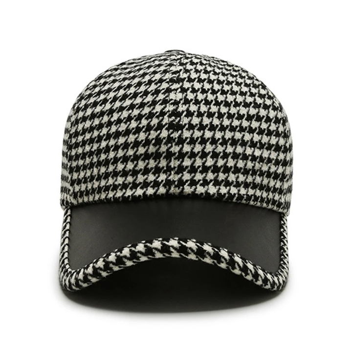 Harrington Houndstooth Cap