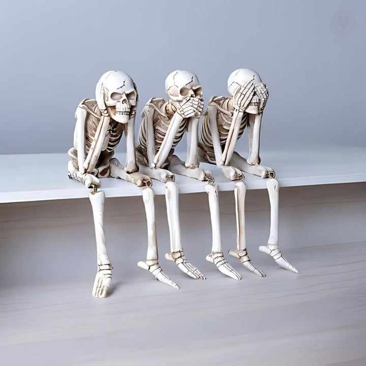 Macabre Skeleton Trio Set