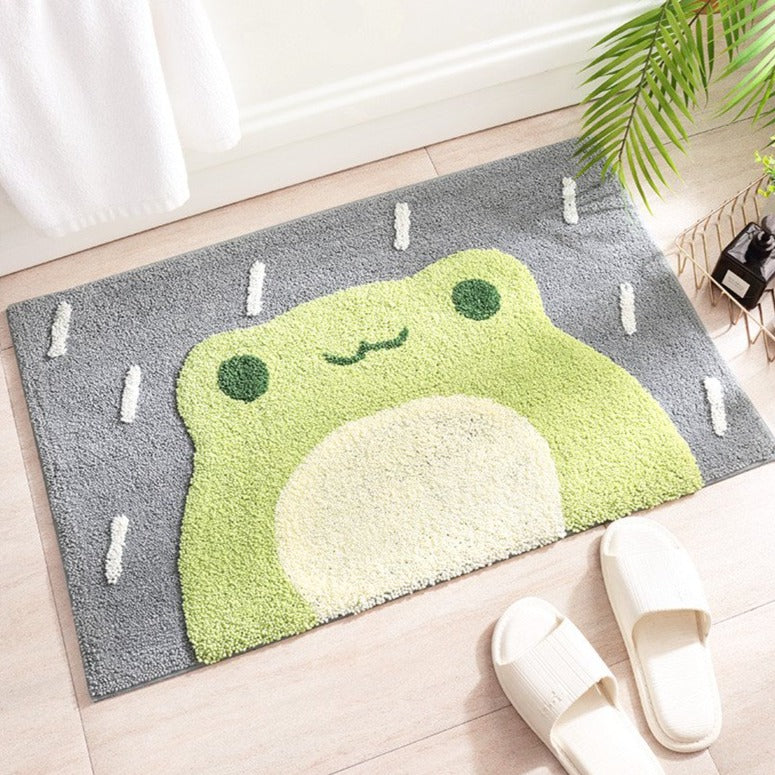 Froggie Snuggle Bath Mat