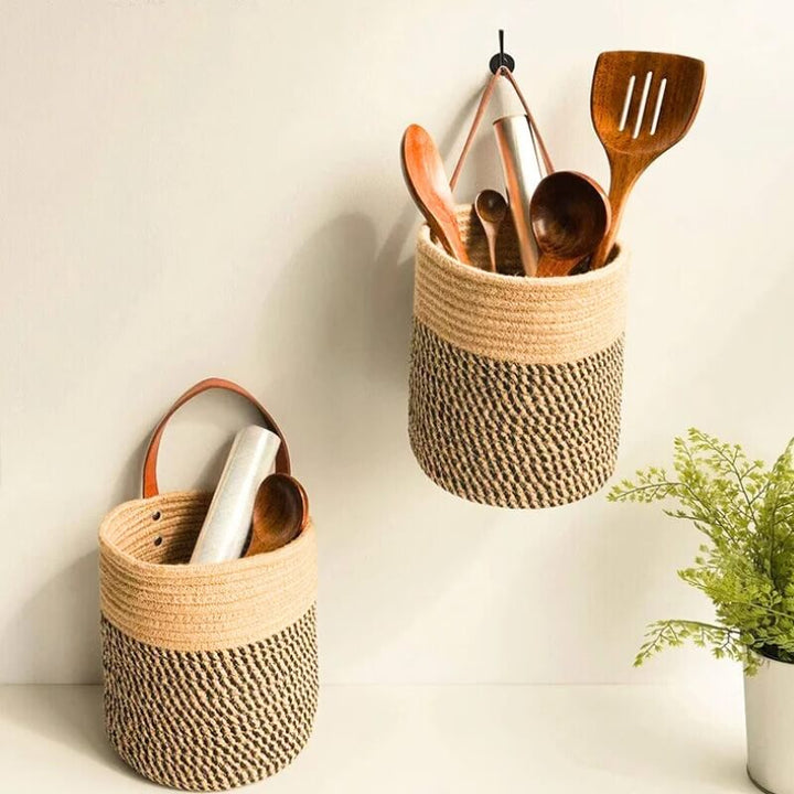 Handwoven Natural Basket